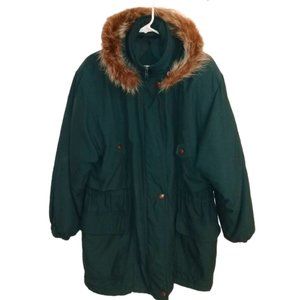 Larry Levine Vintage Fur Trimmed Parka